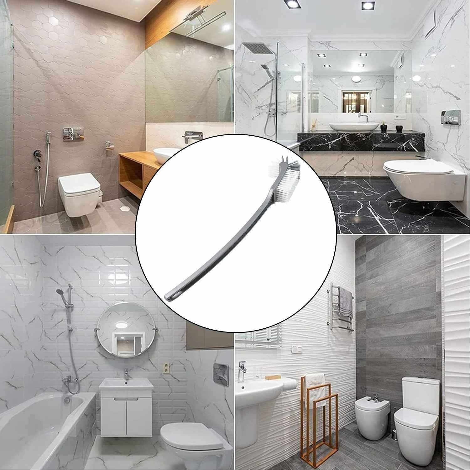 Pro Clean Long Handle Toilet Cleaning Brush (1 Pc)