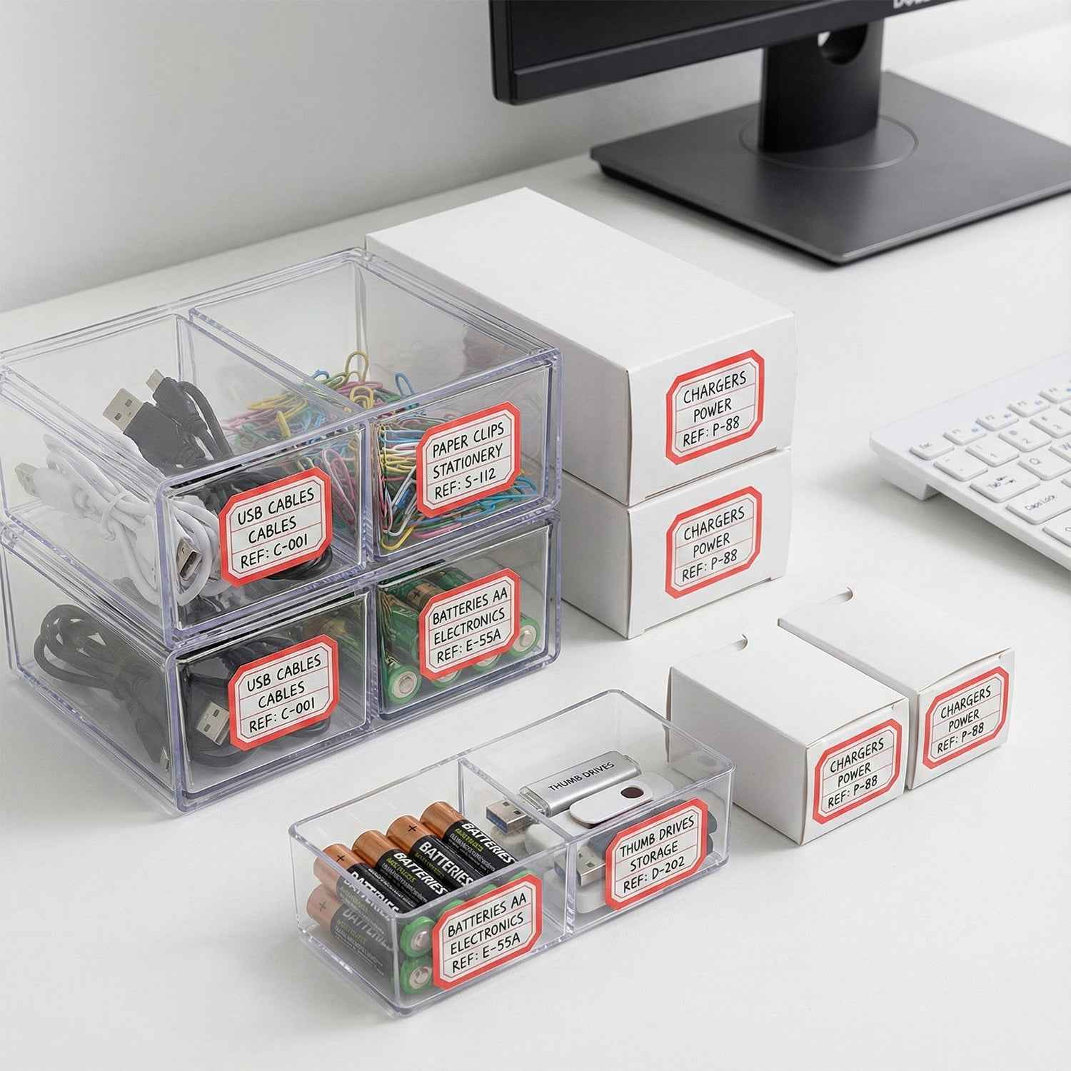 1 Sheets Self-adhesive Label Stickers