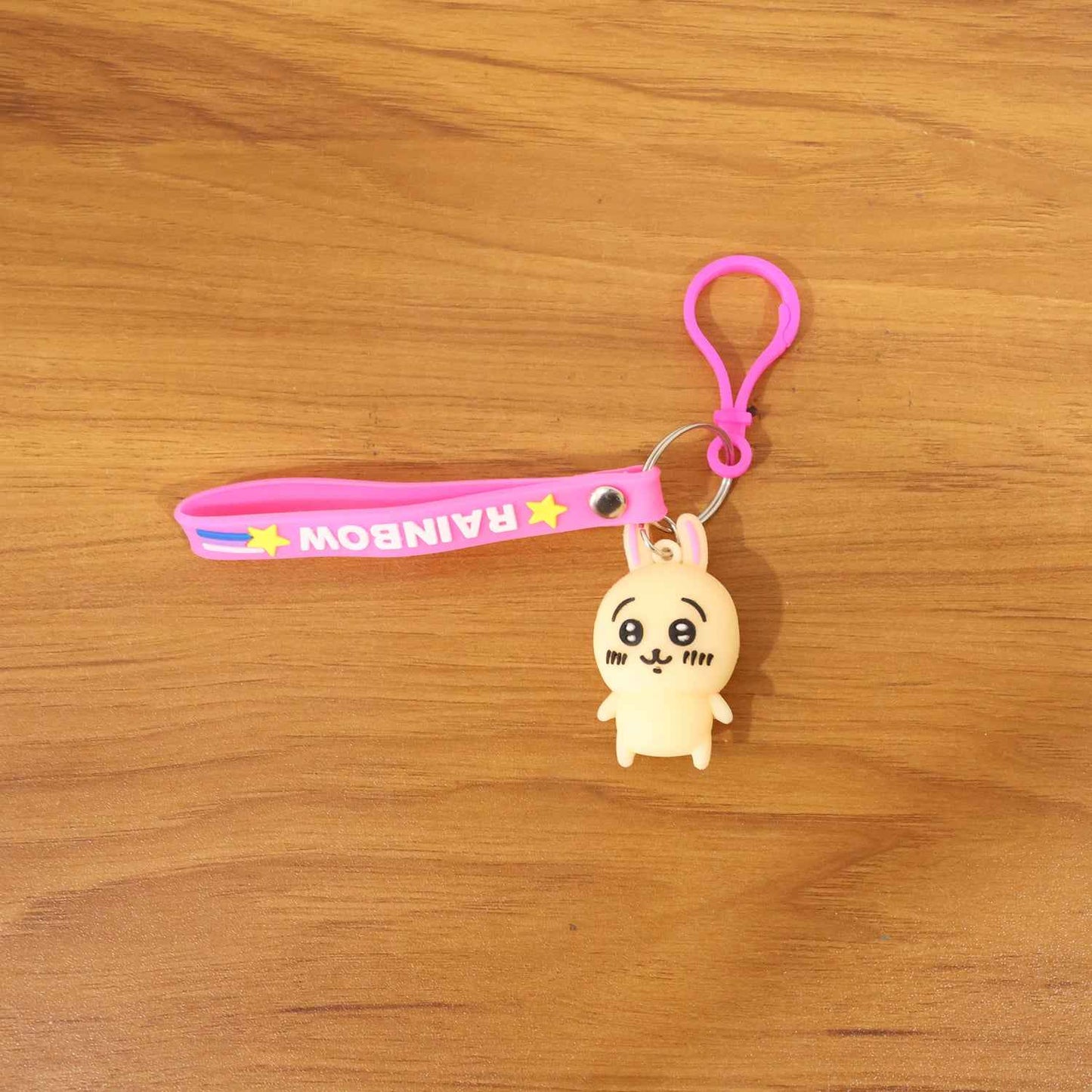 Cute Bunny Character Keychain (1 Pc)