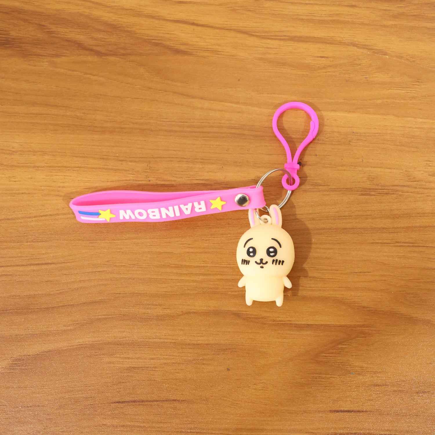 Cute Bunny Character Keychain (1 Pc)