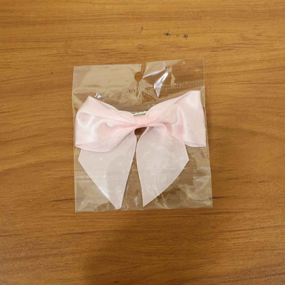 Elegant Satin Hair Bow Clip For Girls  Women (1 Pc)