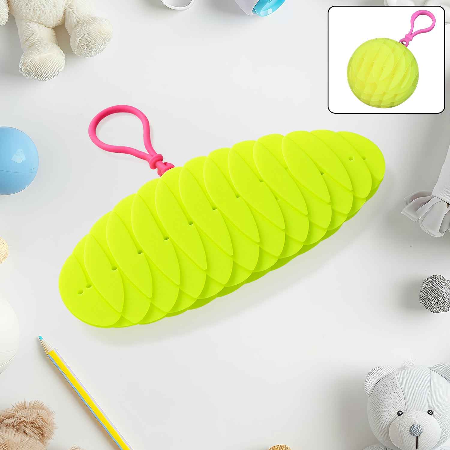 Flexible Plastic Worm Fidget Toy (1 Pc)