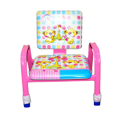 Cartoon Baby Chair Strong Steel Cushion  Comfortable Baby Chair High Quality Chair (1 Pc) - Best Deals at BeSh Deals®