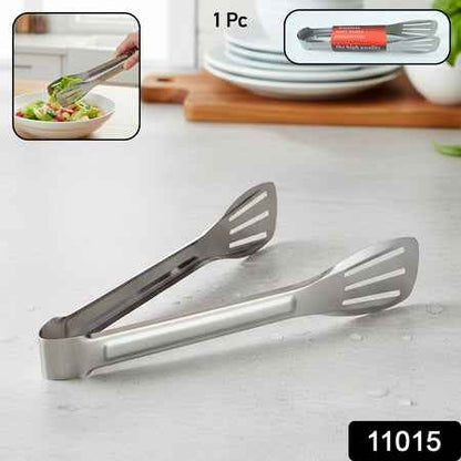 Stainless Steel Kitchen Serving Tongs (1 Pc)