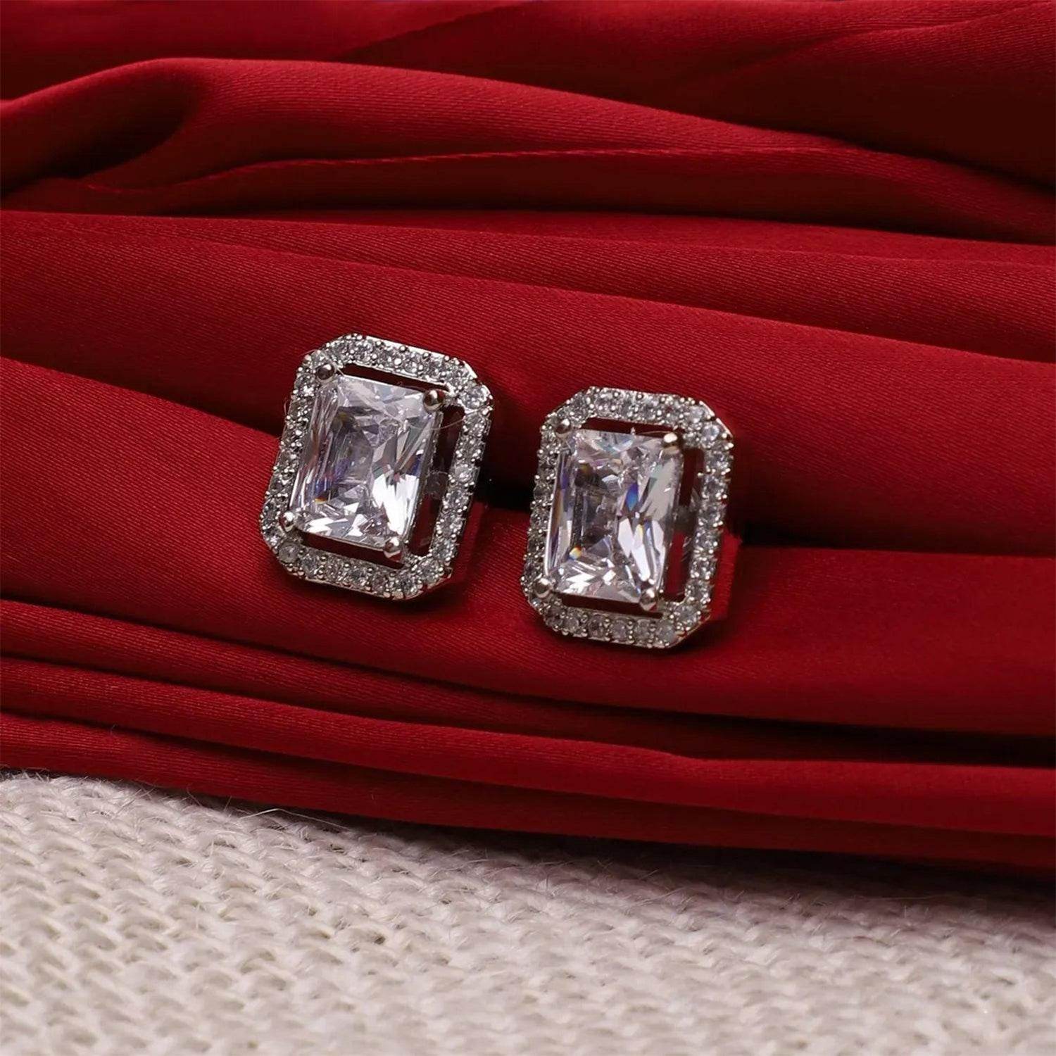 Diamond Jewellery Interchangeable Triangular Shaped Earrings (6 Pari  Mix Color  Design) - Best Deals at BeSh Deals®