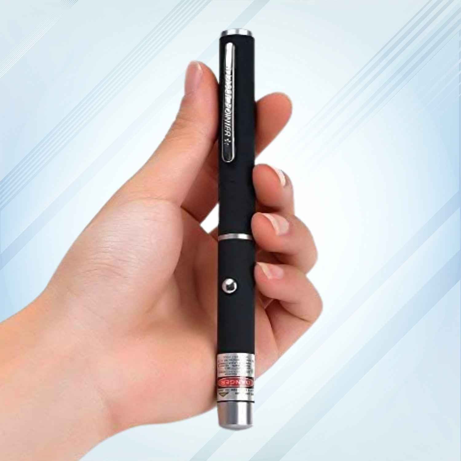 High-power Laser Pointer Pen With 2 Aa Batteries (1 Set)