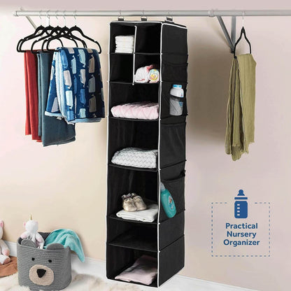 9 Shelf Hanging Closet Organizer With 5 Drawer Organizers - Best Deals at BeSh Deals®