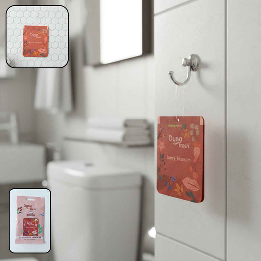 Hanging Bathroom Berry Blossom Air Freshener Gel (1 Pc 10 Gm)