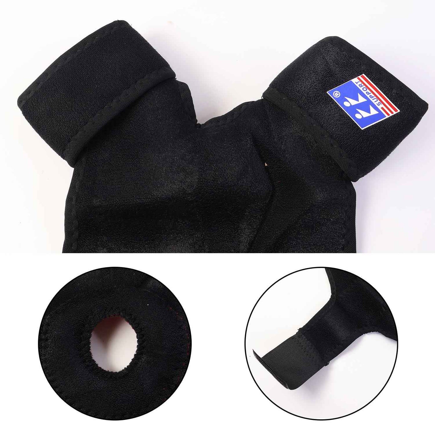 Adjustable Elastic Knee Support Brace (1 Pc)