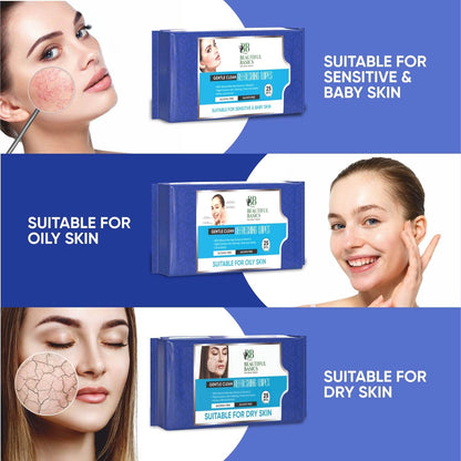 Beautiful Basics Dry Oily Sensitive  Normal Skin Face Wipes (4 Pkts X 100 Pcs Wipes) - Best Deals at BeSh Deals®