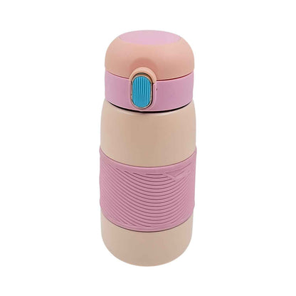 Insulated Stainless Steel Bottle With Rubber Grip (420 Ml)