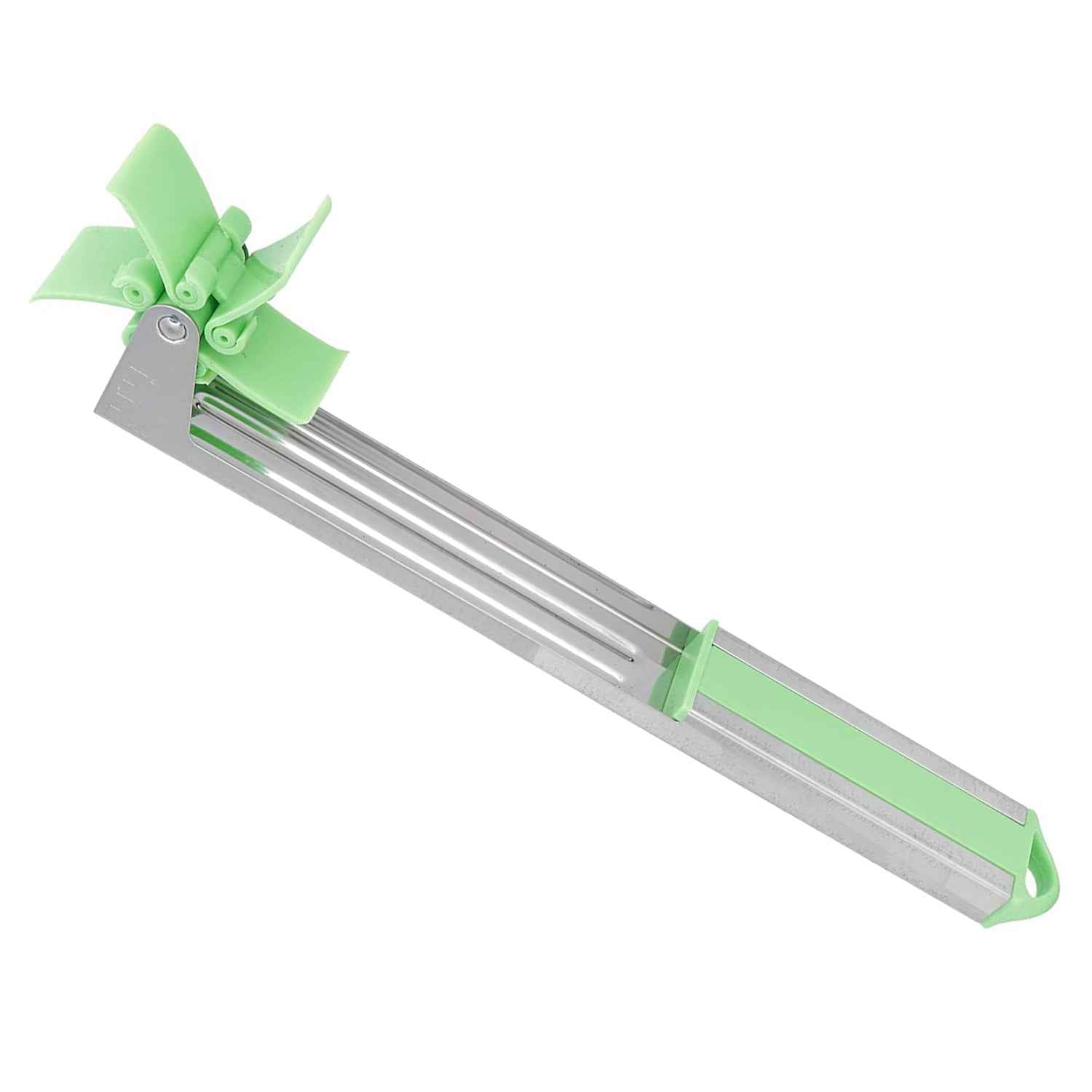 7160 Stainless Steel Washable Watermelon Cutter Windmill Slicer Cutter Peeler For Homesmart Kitchen Tool Easy To Use