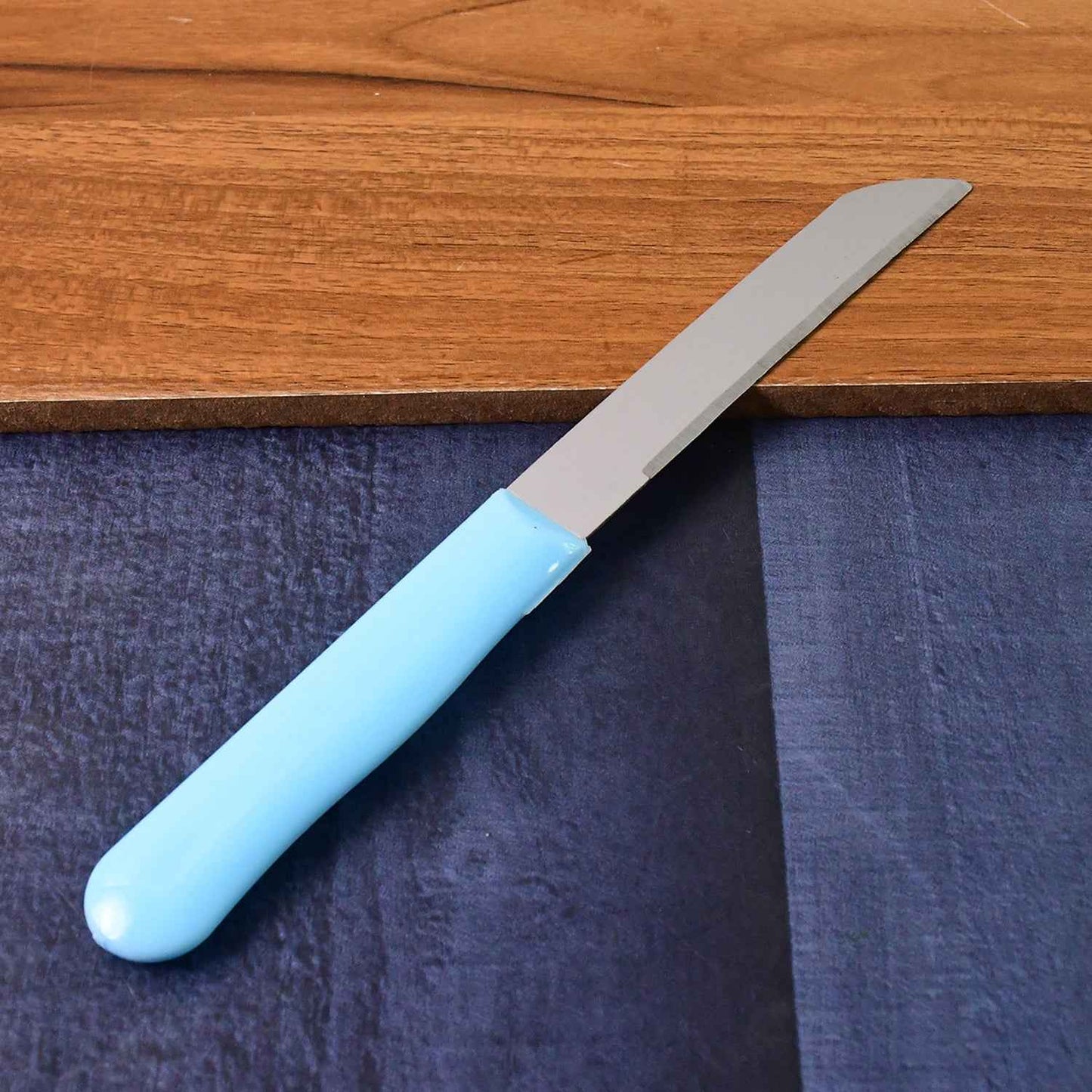 Premium Quality Stainless Steel Handle Plain Knife (10 Pc  1 Set)