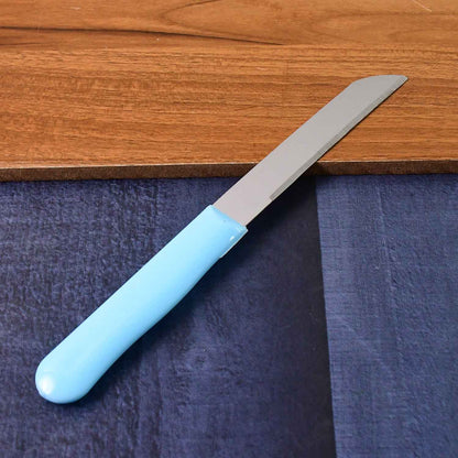 Premium Quality Stainless Steel Handle Plain Knife (10 Pc  1 Set)