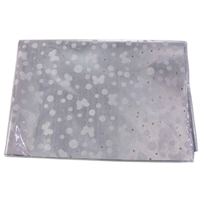 Decorative Silver Gift Wrapping Paper Sheets (1 Packet Approx 20 Pcs)