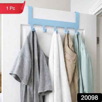 Multi Purpose Metal 5 Hook Hanging Rack (1 Pc)