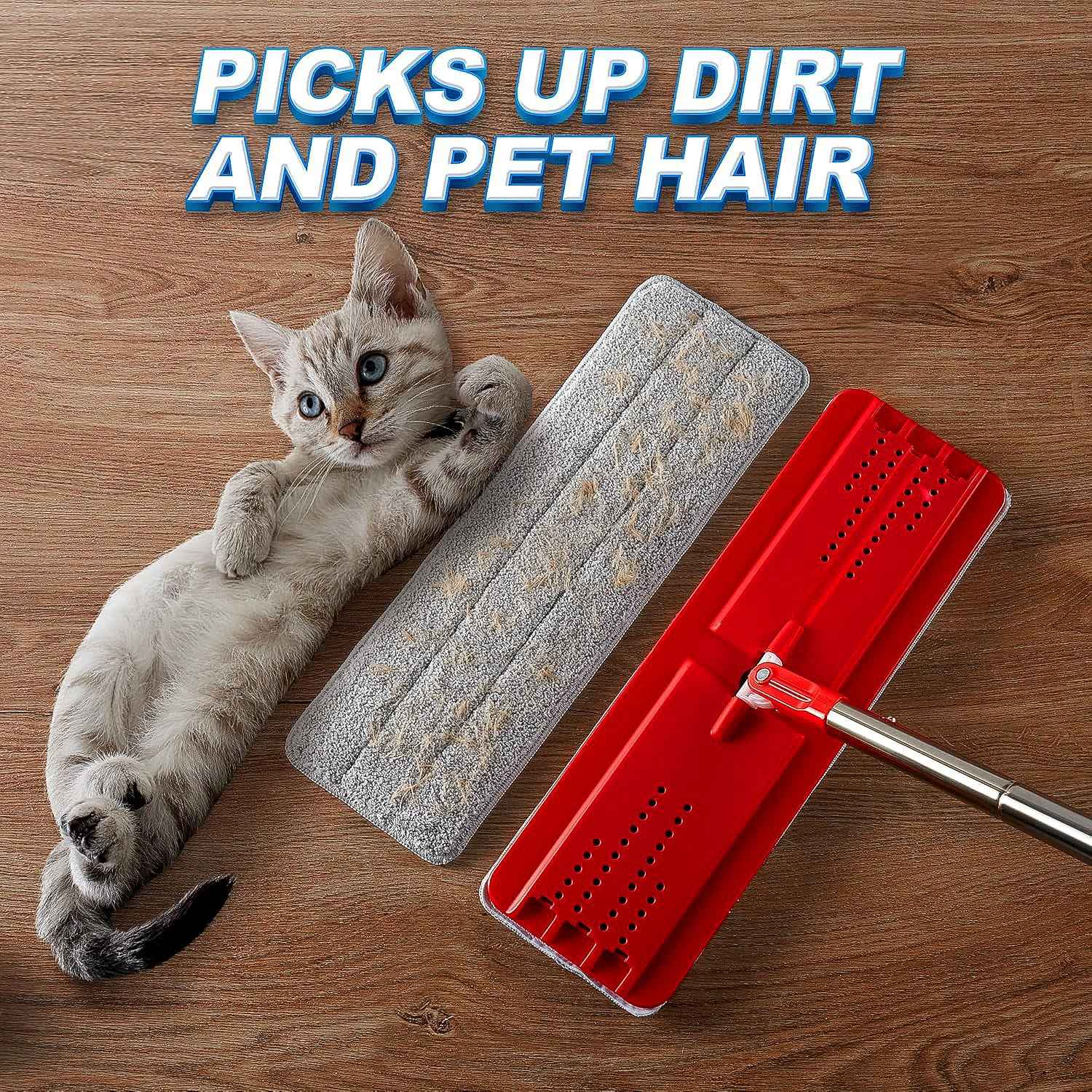 Reusable Microfiber Mop Pad Replacement (1 Pc)