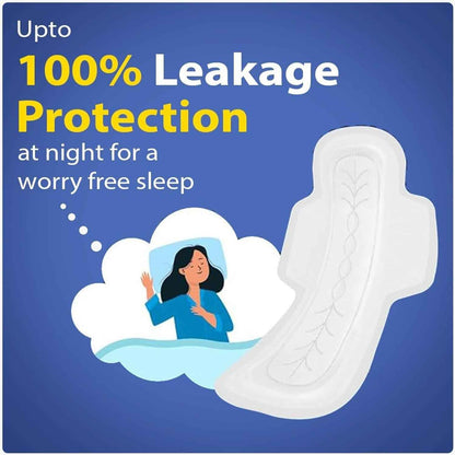 Blue Lady Extra Long Pads With Wides Wings Sanitary Pads  320 Mm 40-pack