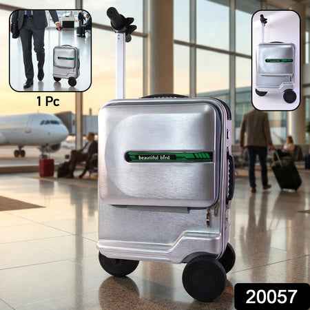 Electric Ride-on Scooter Travel Bag With Foldable Trolley (1 Pc)
