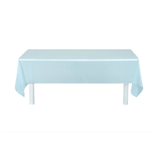 Waterproof Disposable Plastic Table Cover 137  183 Cm