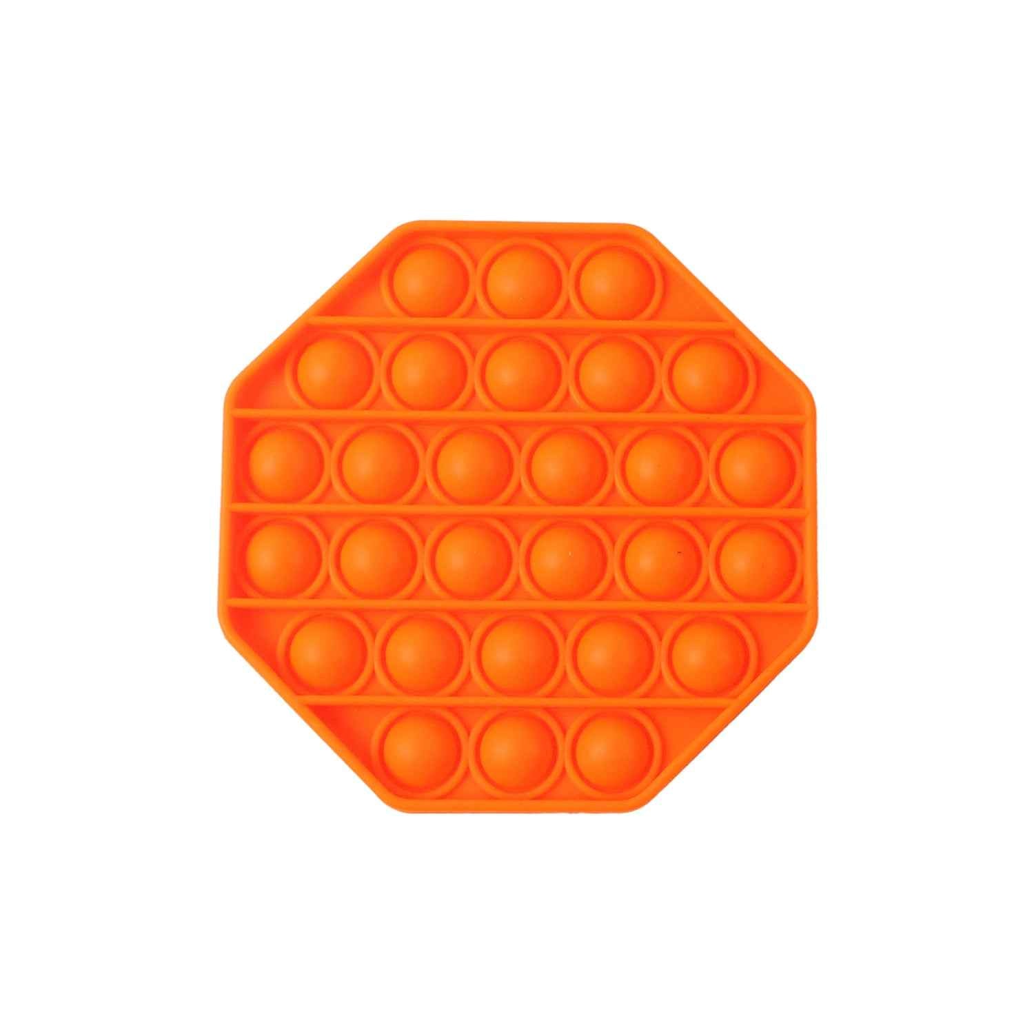 Premium Hexagon Shape Silicone Pop It Fidget Toy (1 Pc)