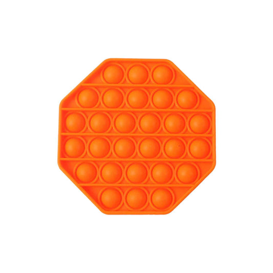 Premium Hexagon Shape Silicone Pop It Fidget Toy (1 Pc)