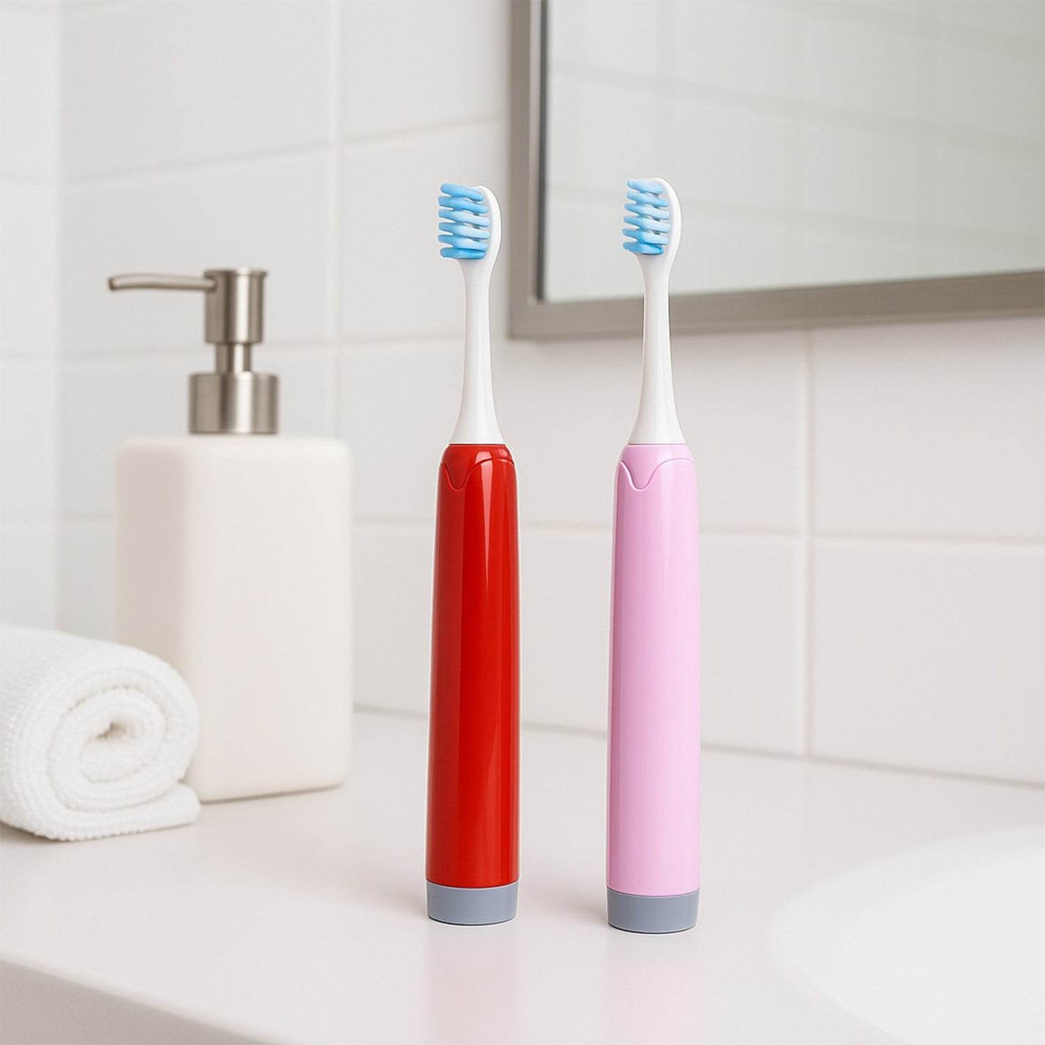 Battery-operated Electric Toothbrush With Replaceable Head (1 Pc) - Best Deals at BeSh Deals®