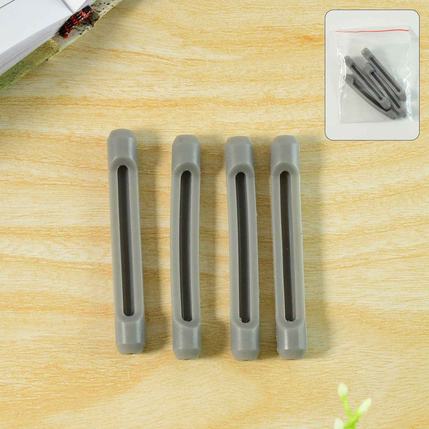 Anti-slip Eyeglass Temple Tip Sleeves - (4 Pc)