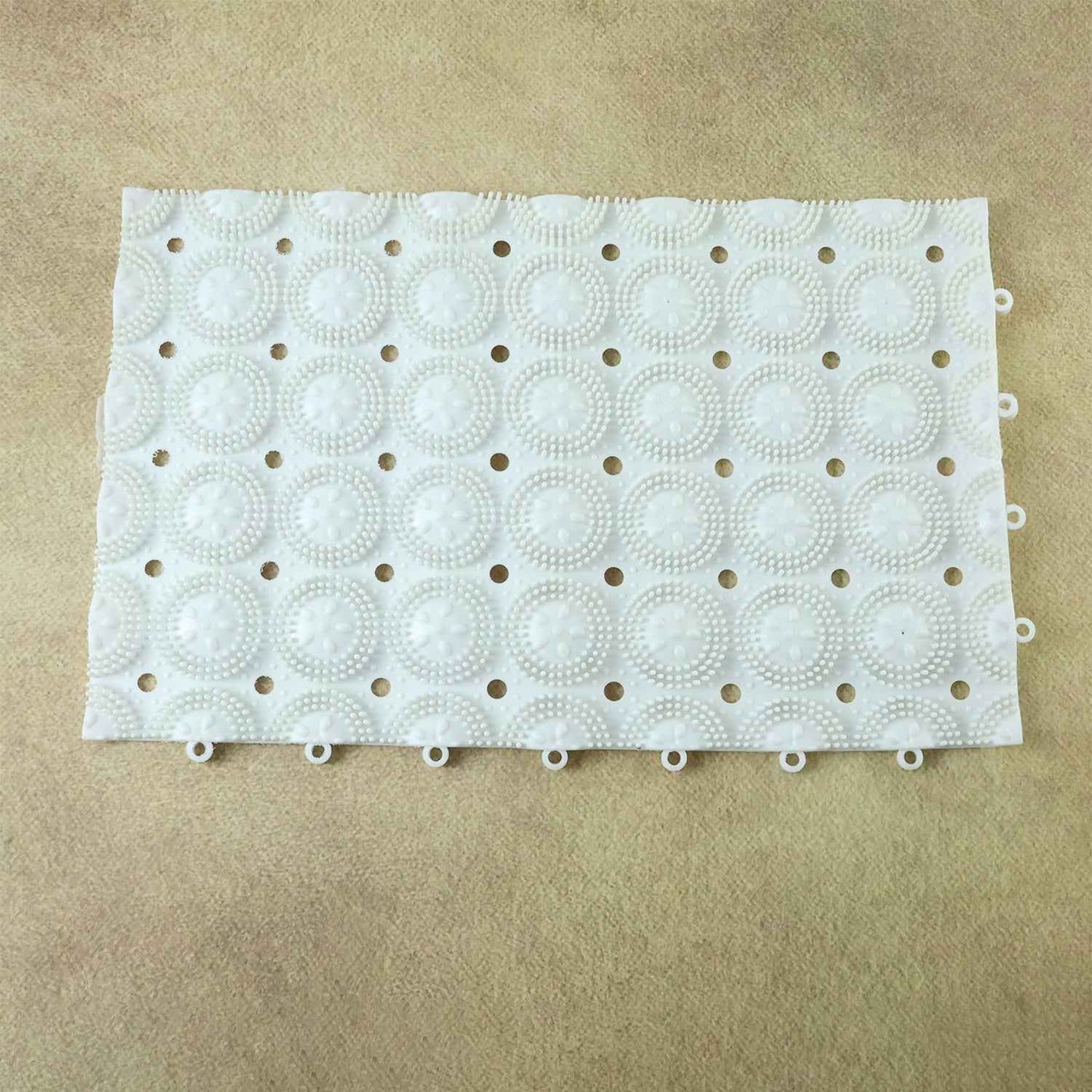 Anti-slip Bathroom Massage Mat With Suction Cups (33  21 Cm  4 Pc)