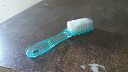 Plastic Handle Shoes Clothes Scrubbing Brush (1 Pc  Mix Color  19 Cm)