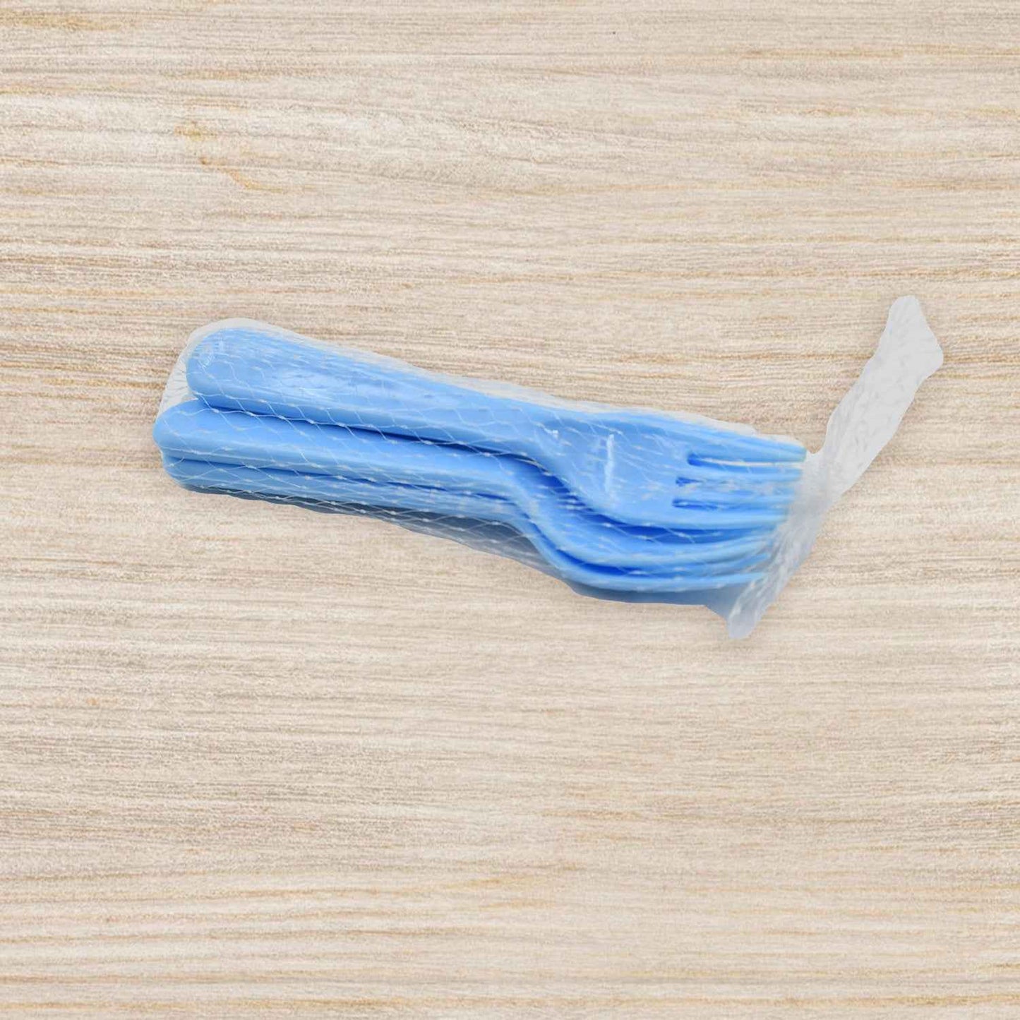 5895  Reusable Premium Heavy Weight Plastic Forks Party Supplies One Size Plastic 5pc Serving Fork Set For Kitchen Travel Home (5pc)