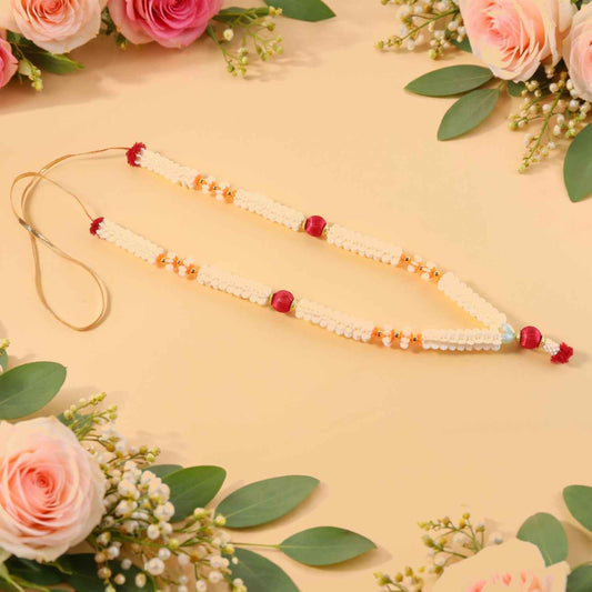 Traditional Decorative Pooja Gajra Garland (1 Pc)