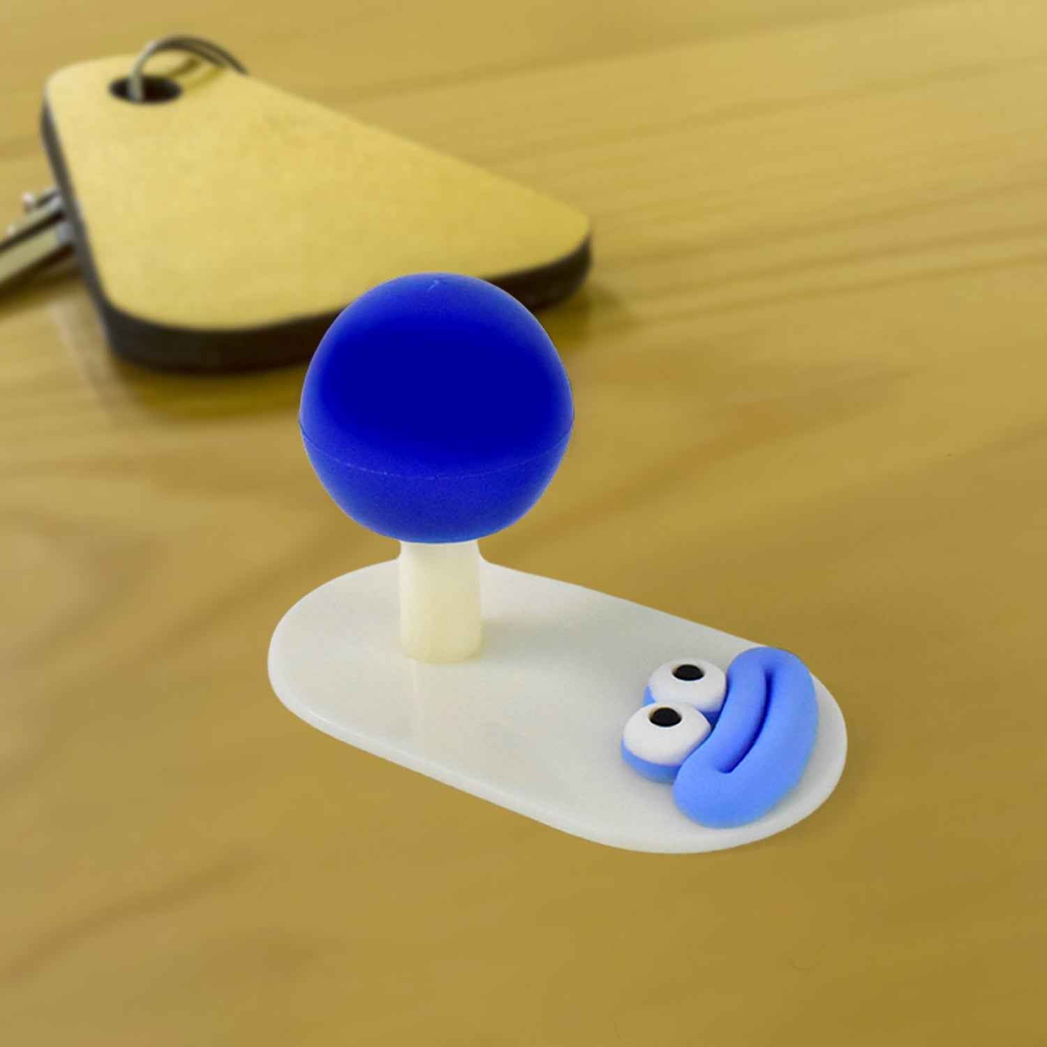 Cartoon Colorful Hooks Simple Ball Shape Hook Self-adhesive (1 Pc)