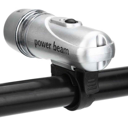 Power Beam Led Bicycle Headlight - (1 Pc)