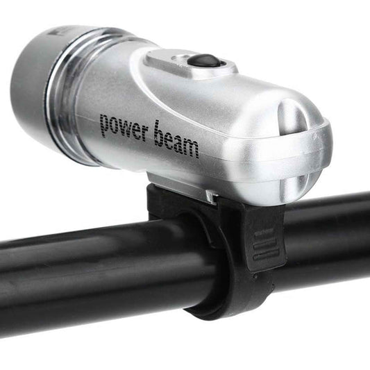 Power Beam Led Bicycle Headlight - (1 Pc)
