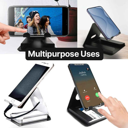 Premium Small Desktop Mobile Phone Stand Holder For Smartphones (1 Pc)