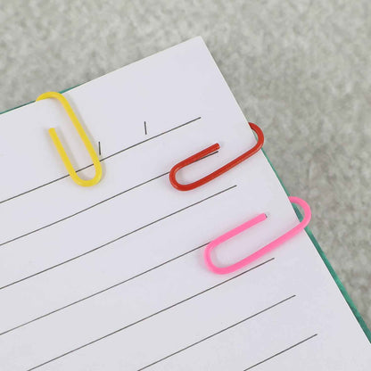 Vinyl-coated Paper Clips - (10 Pc  Set)