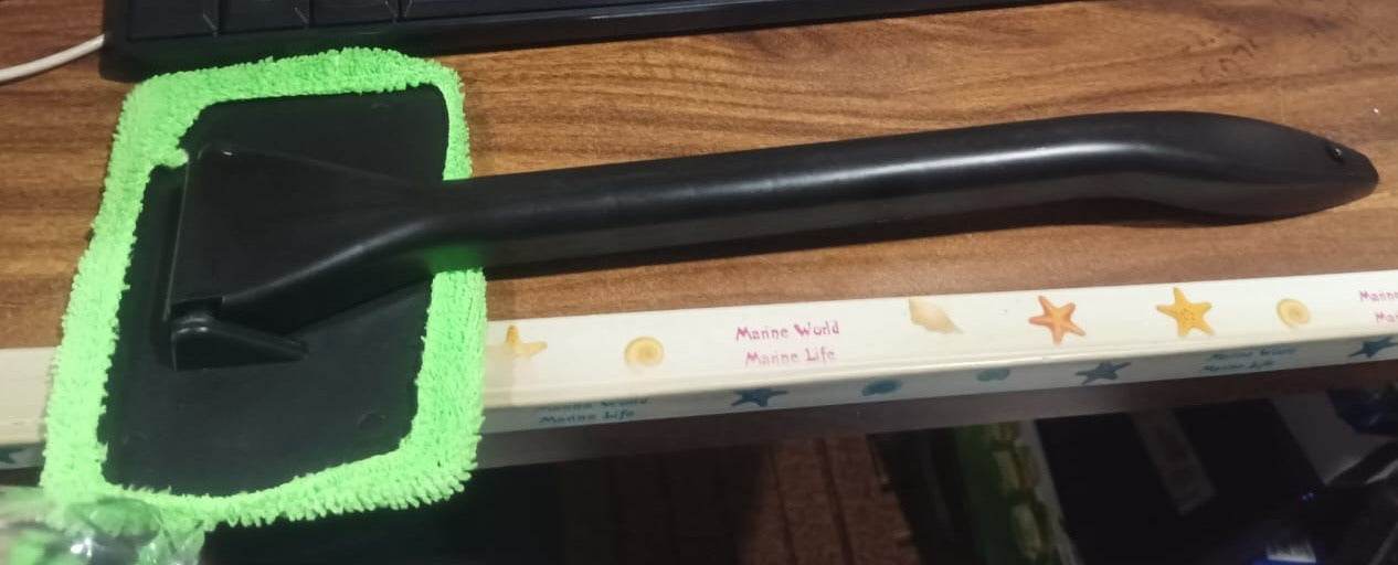 Windshield Clean Car Glass Cleaner Wiper With Microfiber Cloth (1 Pc  38 Cm Long) - Best Deals at BeSh Deals®