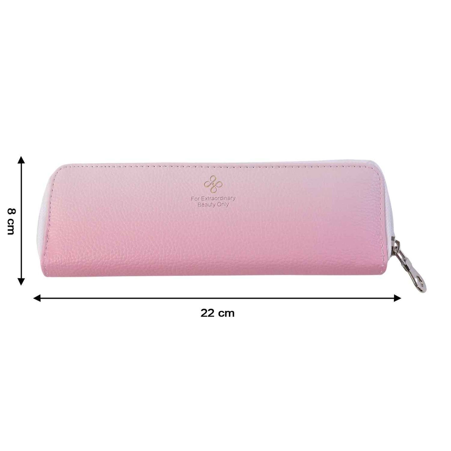 Premium Makeup Brush Storage Pouch With Zip Closure (1 Pc)
