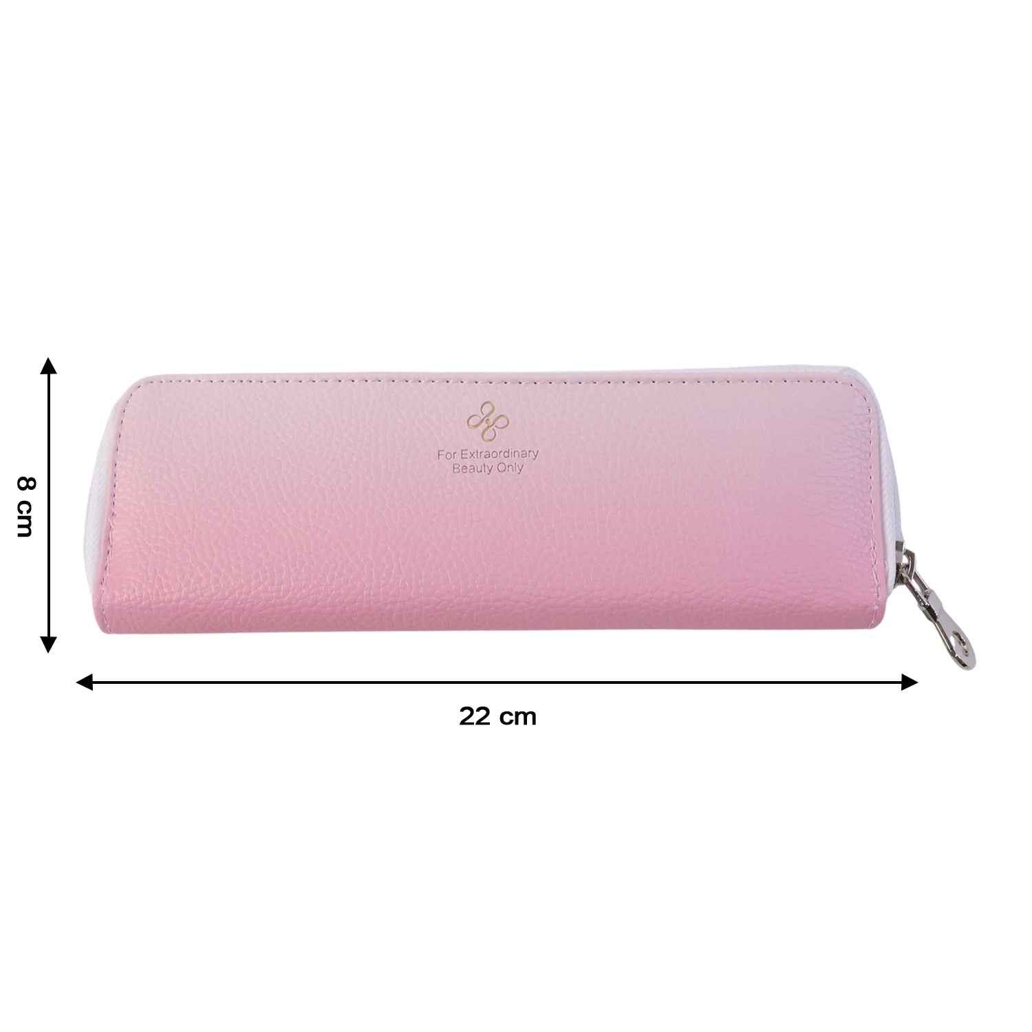 Premium Makeup Brush Storage Pouch With Zip Closure (1 Pc)