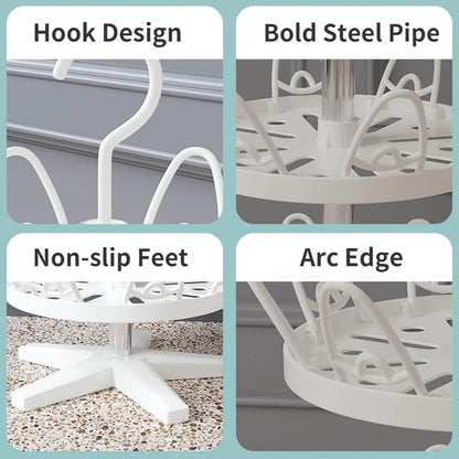 Rotating Shoe Rack 3 Layer 3 Tier Rotating Shoe Rack (1 Pc) - Best Deals at BeSh Deals®