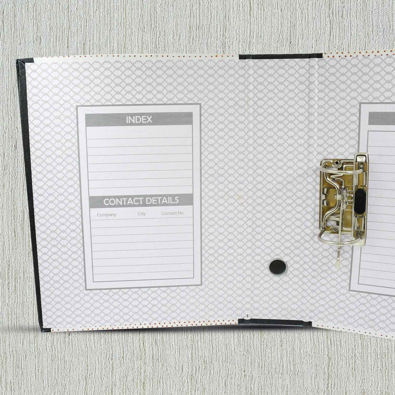 Button Clip Box File Paper Holder Organizer School Office Home For Documents (3528 Cm  1 Pc