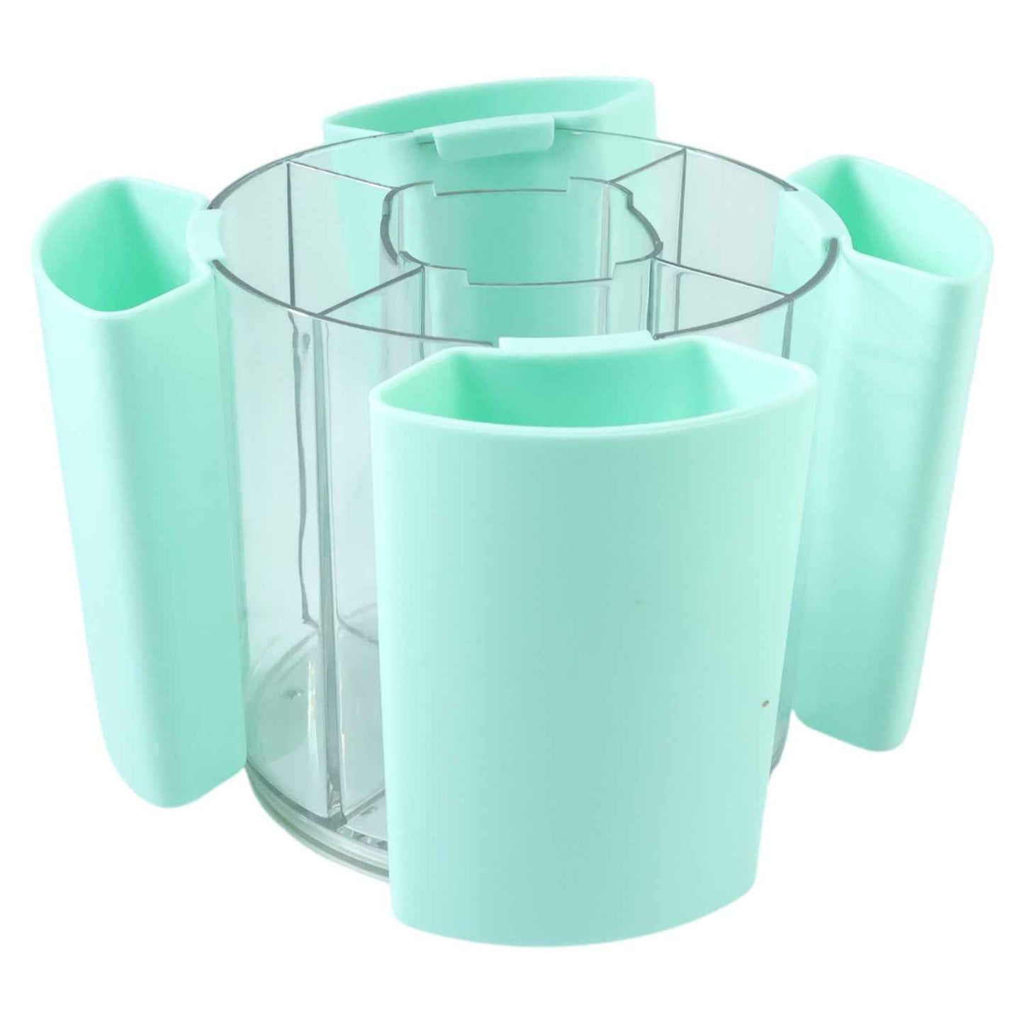 Multipurpose 5 Compartment Rotating Pen Holder (1 Pc)