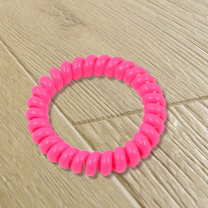 Telephone Wire Hair Bands Pack Of 2 Pc  Multicolour)
