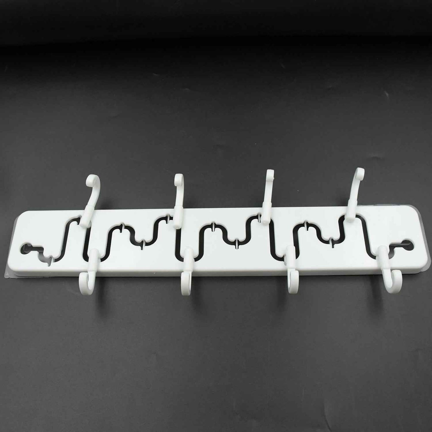 9431 Slideway Adjustable Hook Wall Adhesive Hook Plastic High Quality Hooks For Home   Bathroom Use