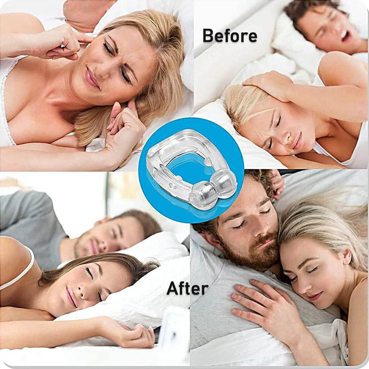 0337 Anti Snore Device For Men And Woman Silicone Magnetic Nose Clip For Heavy Snoring Sleeper Snore Stopper Anti Snoring Device (1 Pc) - Best Deals at BeSh Deals®