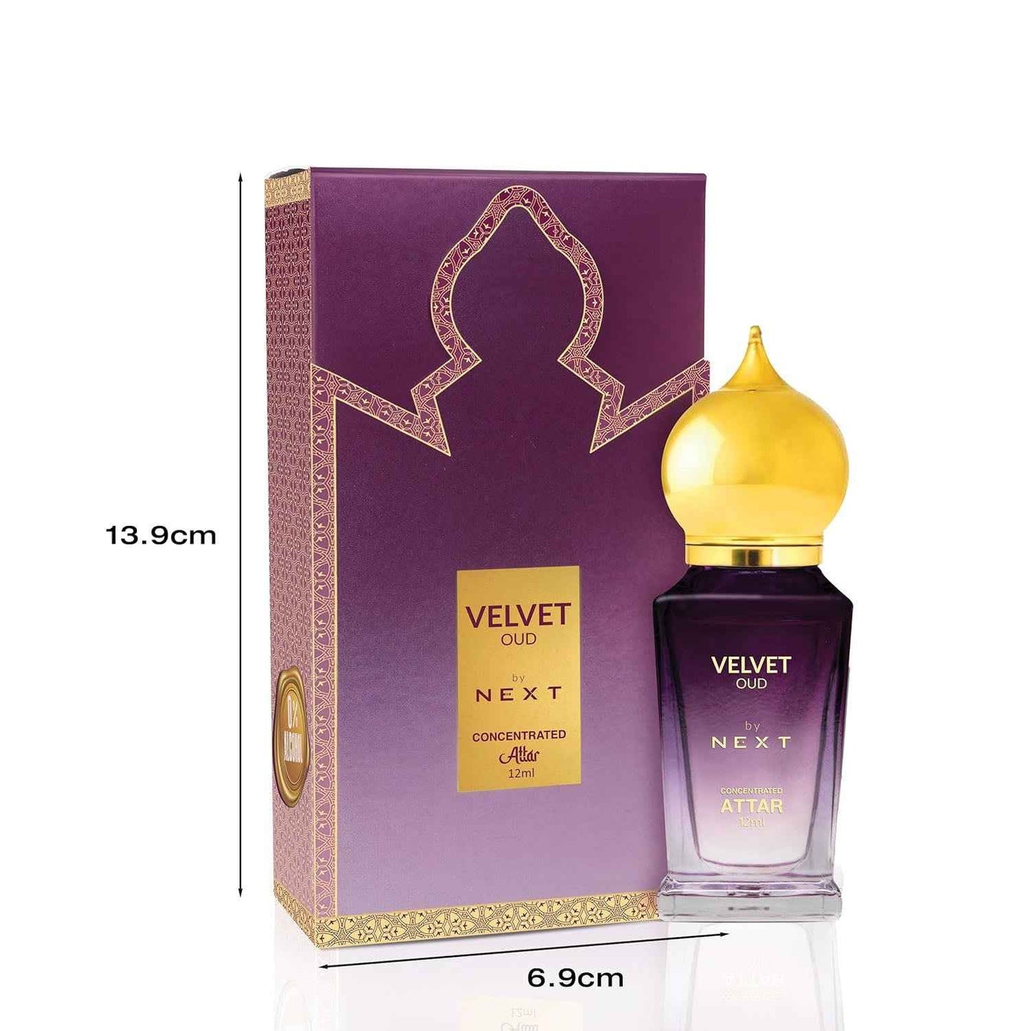 Next Premium Velvet Oud Concentrated Attar Perfume 12 Ml