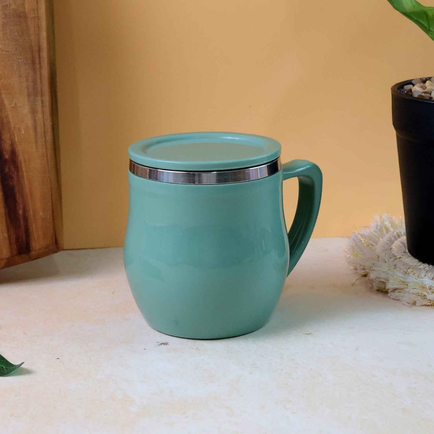 Apex Double-wall Desk Mug - (200ml  1 Pc)