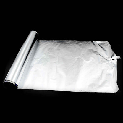 Premium Quality Aluminum Foil Roll Heavy Duty Non Stick Thick Aluminum Foil Sheet Baking Grilling Tool Width 295Mm (1Pc) - BeSh Deals®