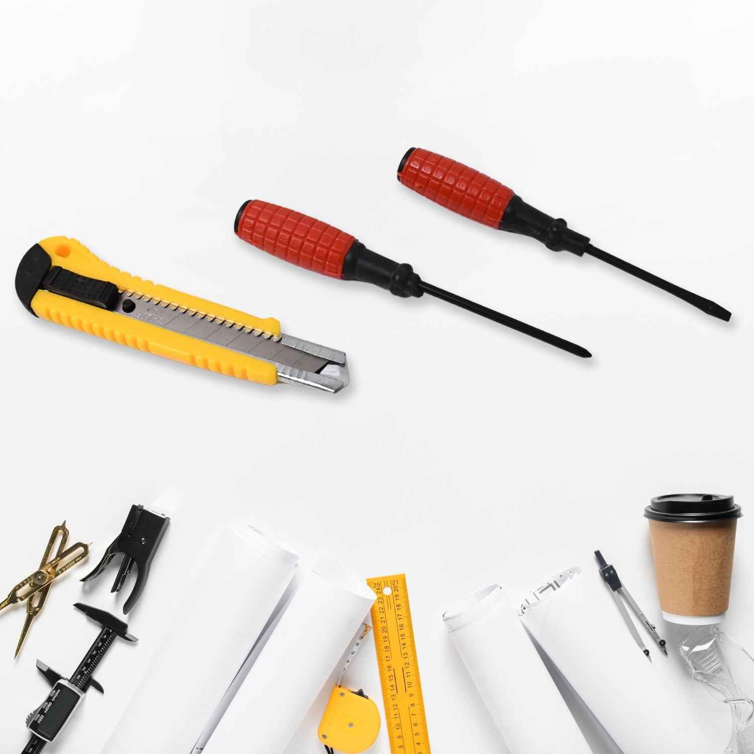 4 In 1 Hand Tool Kit Maintenance Repair Kits (1 Set)